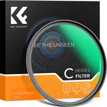 K&F 52MM C Serie White Mist Filter Cinematic Effect Filter with 18 Multi-Layer Coatings