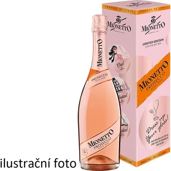 Mionetto Prosecco Rosé DOC - rozetky, dárkové balení