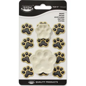 Kráječ na chleba Psí tlapky tvarovač na cukrářské hmoty 1102EP019 - JEM