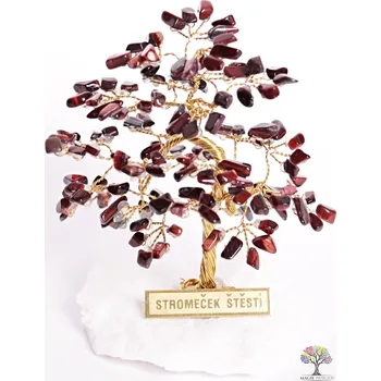 Drahý kámen Magieprirody.cz Byčí oko stromeček štěstí 9 cm - R4 - #86