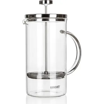Rychlovarná konvice Banquet Konvice na kávu CONNIE 1l sklo+nerez