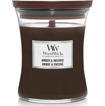 Svíčka WoodWick Amber & Incense