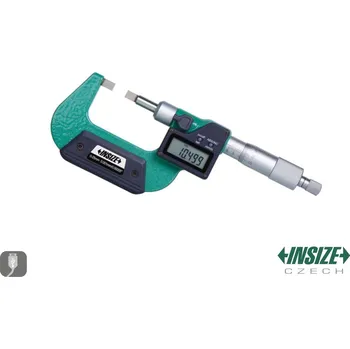 Digitální mikrometr s úzkými čepelovými měřicími plochami 100-125/0,001 mm, typ B INSIZE