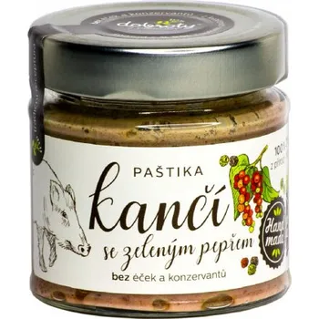 paštika a pomazánka Kančí paštika se zeleným pepřem, Dobroty z přírody, 150 g