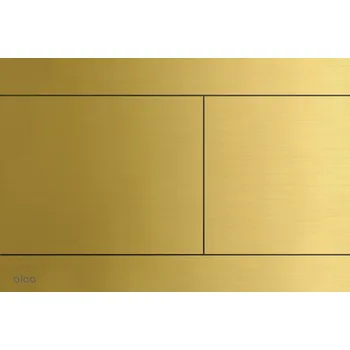 Splachovací tlačítko Alca Flat splachovací tlačítko pro WC zlatá FUN-BRASS