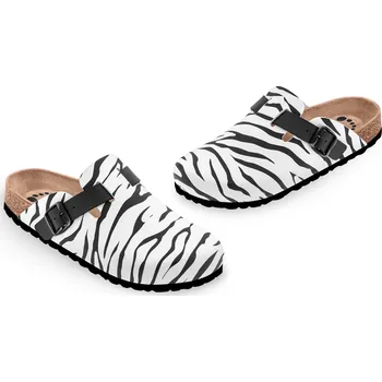 Pracovní obuv Obuv zdravotní FORcare 102066 bílá potisk zebra Velikost: 46