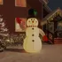 Vánoční osvětlení Nafukovací sněhulák s LED diodami 345366 240 cm