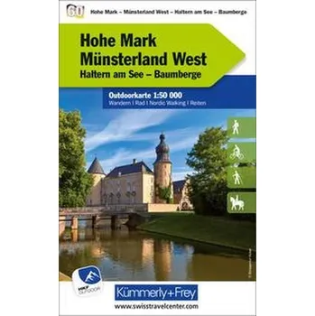 Hohe Mark - Münsterland West Nr. 60 Outdoorkarte Deutschland 1:50 000 - Hallwag Kümmerly+Frey AG