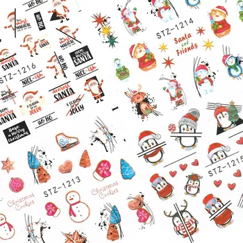 CuteNails Sada vodolepek - Vánoce