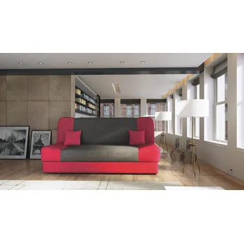 Pohovka FALCO Pohovka Jasmín Sawana červená/šedý střed