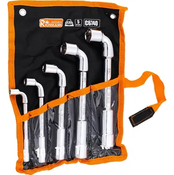 Klíč Sada klíčů trubkových L 8-19mm, Richmann PC6740