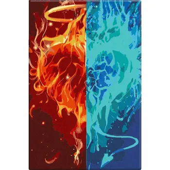 Dětské zboží Malování podle čísel - V dobrém i zlém - 40x60 cm, bez dřevěného rámu - CZ výroba