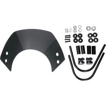 101 Octane Plexi kouřové, krátké s držáky, Vespa GT, GTS 43040