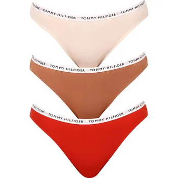 Kalhotky 3PACK dámské kalhotky Tommy Hilfiger vícebarevné (UW0UW02828 0R2) XL