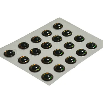 Umělá nástraha Hends Epoxidové Oči Epoxy Eyes Realistic Gold Holographic Průměr: 4mm