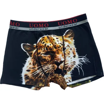 Boxerky aura.via Bavlněné boxerky Tygr FR7631 Barva: černá, Velikost: XL