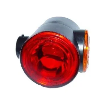 Přídavný světlomet Náhradní sklo pozičního světla - tykadlo, LED Superpoint III, černo - bílo - oranžové, univerzální 11778