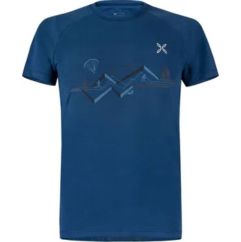 Pánské tričko Triko Montura Sporty 2 T-shirt deep blue