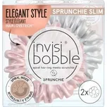 Invisibobble SPRUNCHIE SLIM Bella Chrome - Gumička do vlasů 2 ks