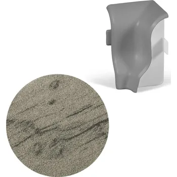 Stavební profil AP35 vnitřní růžek k liště TYP 08 ACARA, PVC Dub letitý, 1 ks