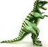 Plyšová hračka Velký plyšový stojící Dinosaurus T-Rex 128 cm zelený