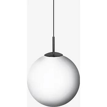 Lucis Tyčové kulaté svítidlo z opálového skla Polaris ZT LED Barva: Černá, Teplota chromatičnosti / Stmívání: 3000 Kelvinů / Stmívatelné DALI, Průměr: 400 mm ZT.P3.400.61M DALI2 Tyčové kulaté svítidlo z opálového skla Polaris ZT LED