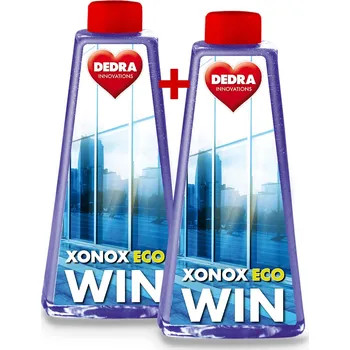 2× Pěnový čistič na okna, skla & zrcadla | XONOX WIN | vůně JUICY SUMMER | 2 x 500 ml (náplně bez rozprašovače)