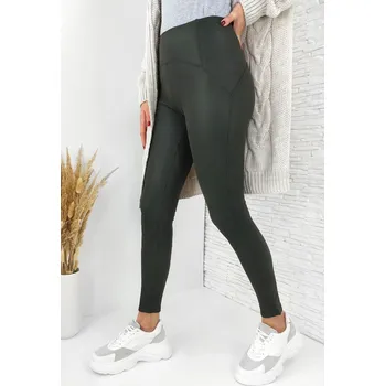 Dámské legíny Gondola Blu Zateplené legíny 6856GR Velikost: M