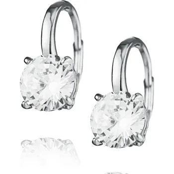 Náušnice NUBIS® Stříbrné náušnice se zirkonem - NB-3326