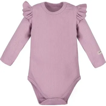 Kojenecký body Eevi Body s volánky Simply Comfy VŘESOVÉ - 86