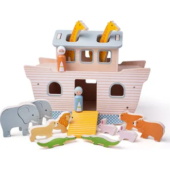 ostatní stavebnice Bigjigs Toys Noemova archa