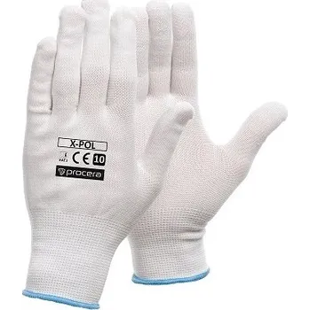 Pracovní oblečení Procera POLYESTEROVÉ RUKAVICE X-POL Velikost: 7