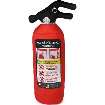 Dekorativní polštářek Plyšový hasičák