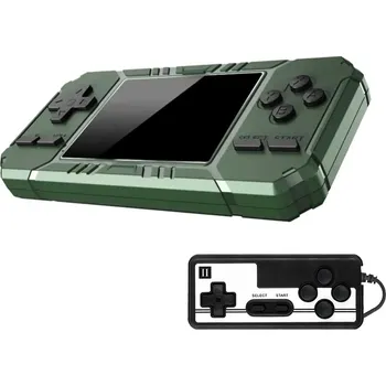 Herní konzole S8 retro herní konzole + ovladač pro Multiplayer, 520 her - Zelená, nová