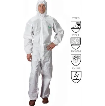 Jednorázový oděv Procera CELOTĚLOVÝ OCHRANNÝ OBLEK LAKELAND SAFEGARD GP - 1 ks. Velikost: XL