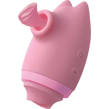 Vibrátor Shegasm Kitty Licker 5X 3 in 1 Clit Stimulator Pink