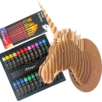 Kosmetická sada Creatissimo Sada s 3D dekorací Jednorožec