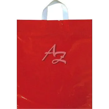 taška PE 38x46+8cm,uši ČERVENÁ