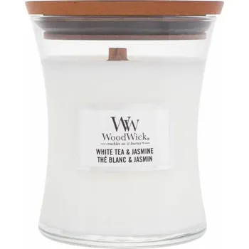 Svíčka WoodWick White Tea & Jasmine