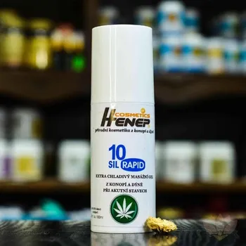 Masážní přípravek Henep 10sil rapid extra chladivý masážní gel 100ml – osobní odběr v Pardubicích a Jihlavě