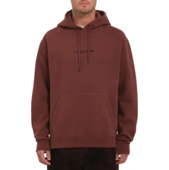 Pánské oblečení VOLCOM mikina - Stone Po Fleece Bitter Chocolate (BCL)