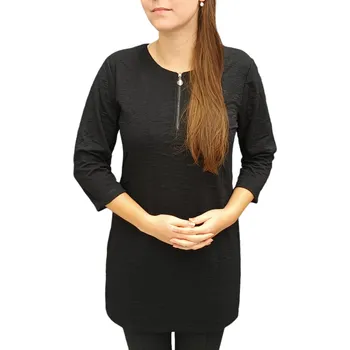 Dámská tunika Tunika Sabatti černá se zipem Velikosti Sabatti: 44