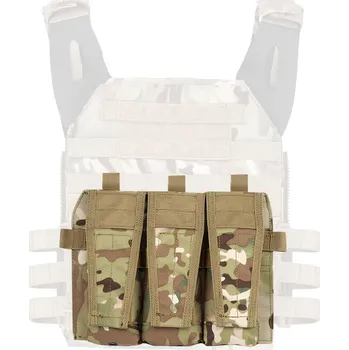 Airsoft Imperator Tactical Přední trojitá sumka pro vestu JPC 2.0 - Multicam