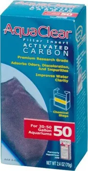 filtrační náplň do akvária Aqua Clear 50 (AC 200) aktivní uhlí 70 g