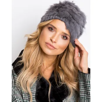 Čepice Wool Fashion Dámská čepice Vinor šedá Univerzální