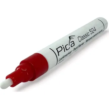 PICA Fixa s kulatým hrotem laková - červená 524