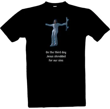 Tričko s potiskem Steezus pánské