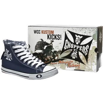 Pánské tenisky Boty West Coast Choppers kotníkové boty "Converse" modré 41
