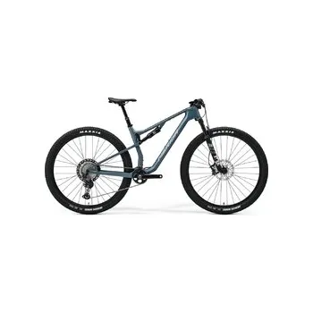 Horské kolo Merida NINETY-SIX RC XT (2024) Silk Steel Blue(Black/Silver), vel. L