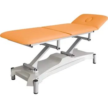 Masážní stůl VL - F3 - PLUS lehátko rehabilitační, koženka HOLY P1 - koženka meruňková